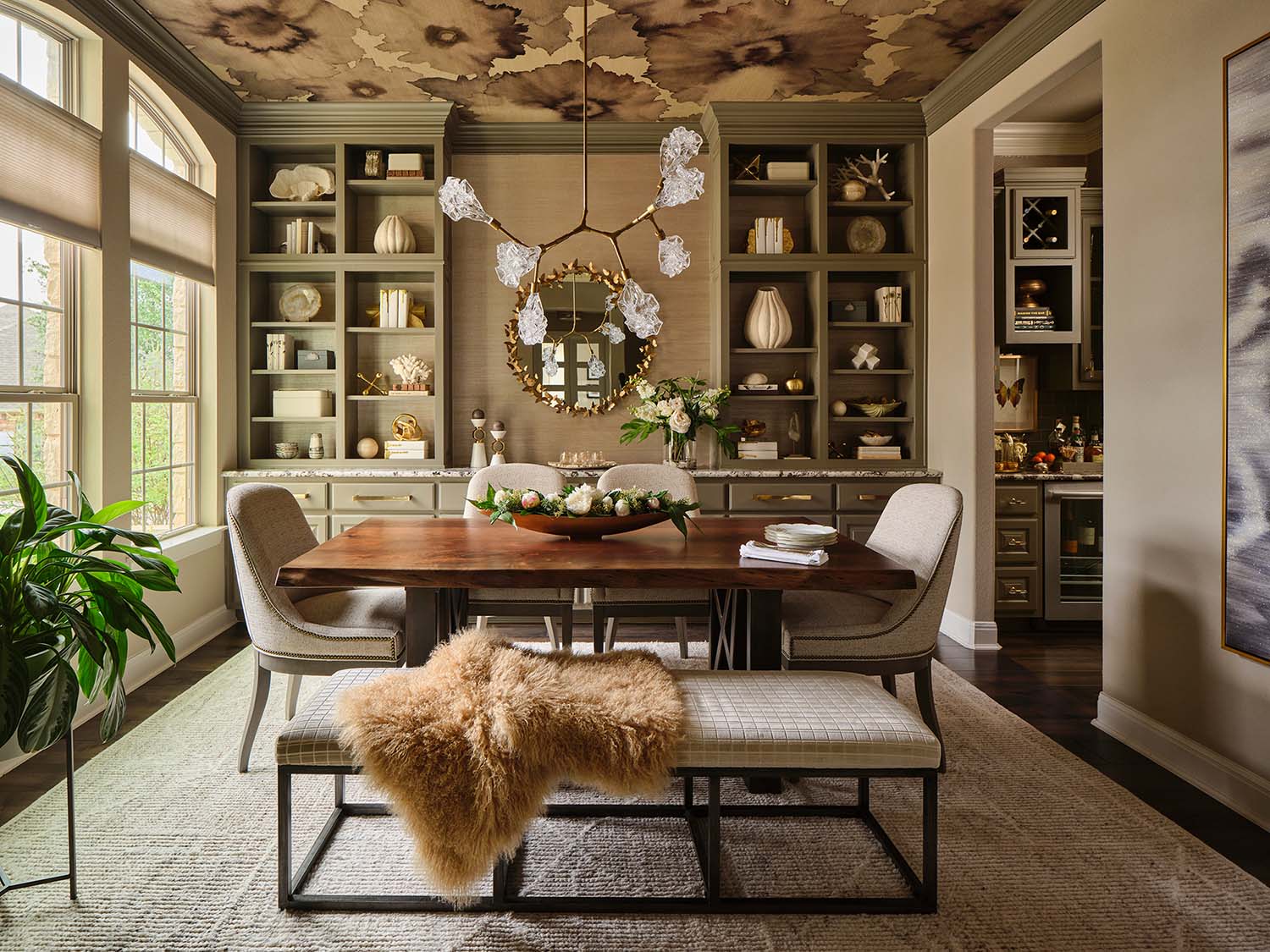 Dining Room Design with a Modern Luxe Style - See One Designer's Bold ...