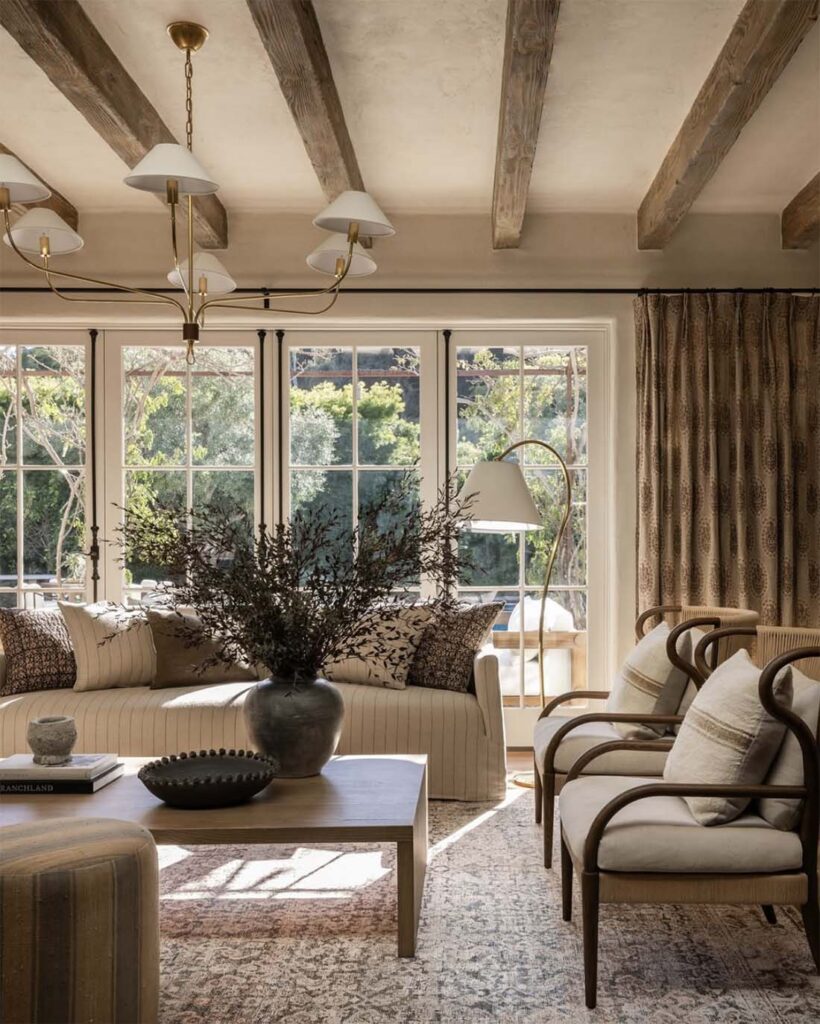 Modern Tuscan Interior Design, a Lighter, Brighter Update