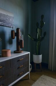 blue-bedroom-layered-stripe-wallpaper-by-chasing-paper-corner