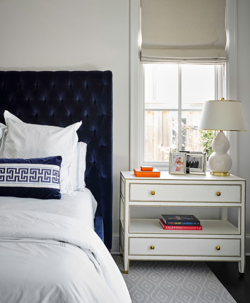 A tranquil retreat. This primary bedroom is painted in Sherwin Williams "Pure White", offering a clean and timeless backdrop.