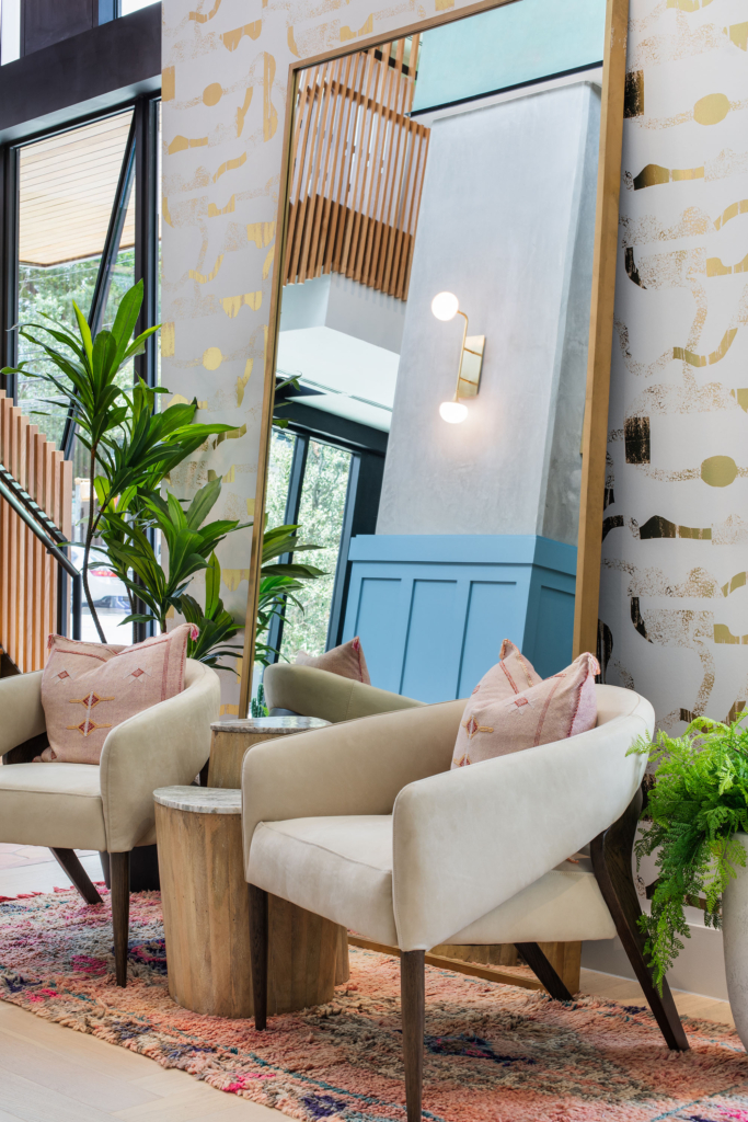 Wallpapered walls make nearly every space feel both elegant and interesting.