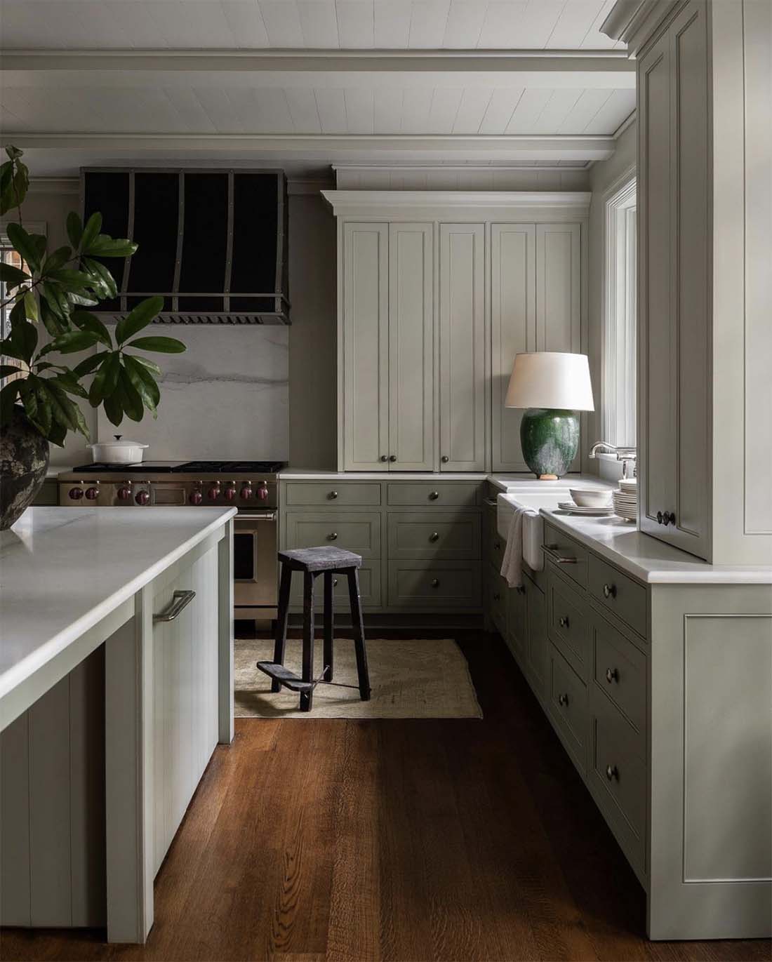 sage-green-and-mushroom-two-tone-kitchen